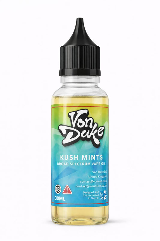 Kush Mints CBD Vape Oil – Broad Spectrum (30ml)