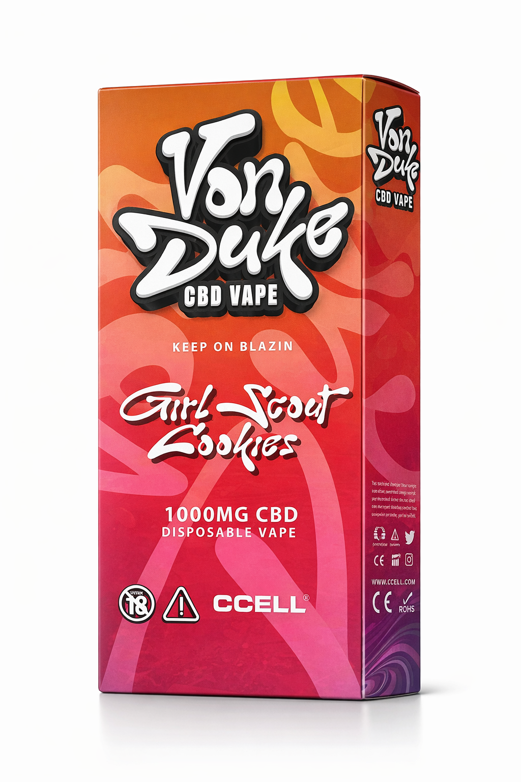 Girl Scout Cookies CBD Disposable Vape - Broad Spectrum