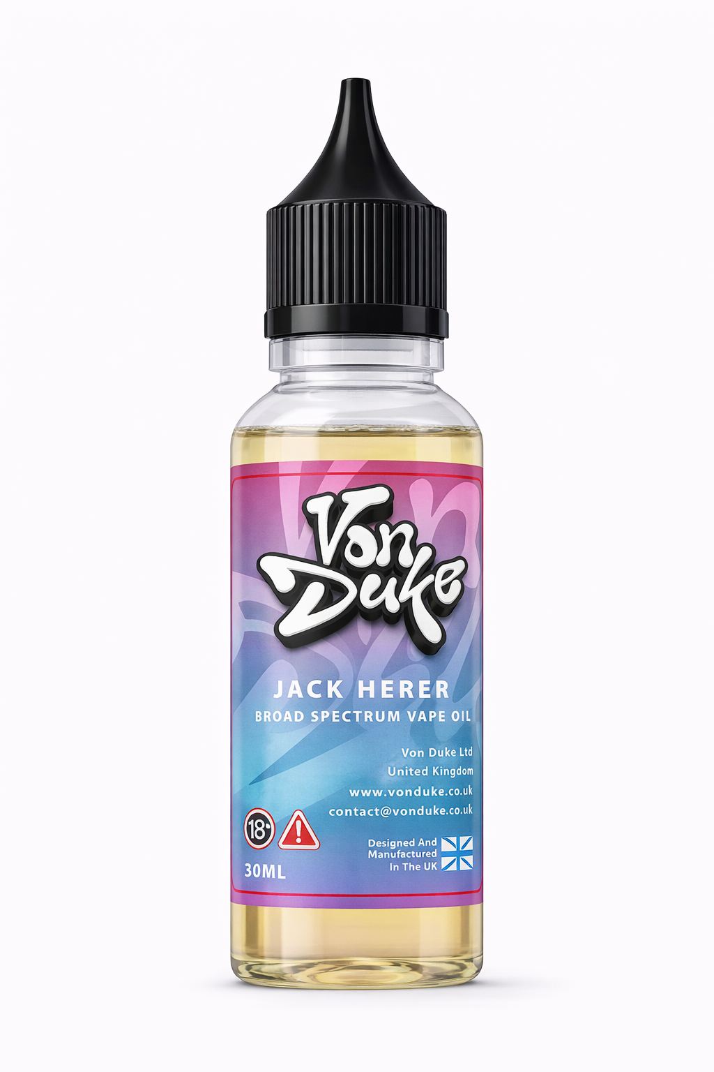 Jack Herer CBD Vape Oil – Broad Spectrum (30ml)