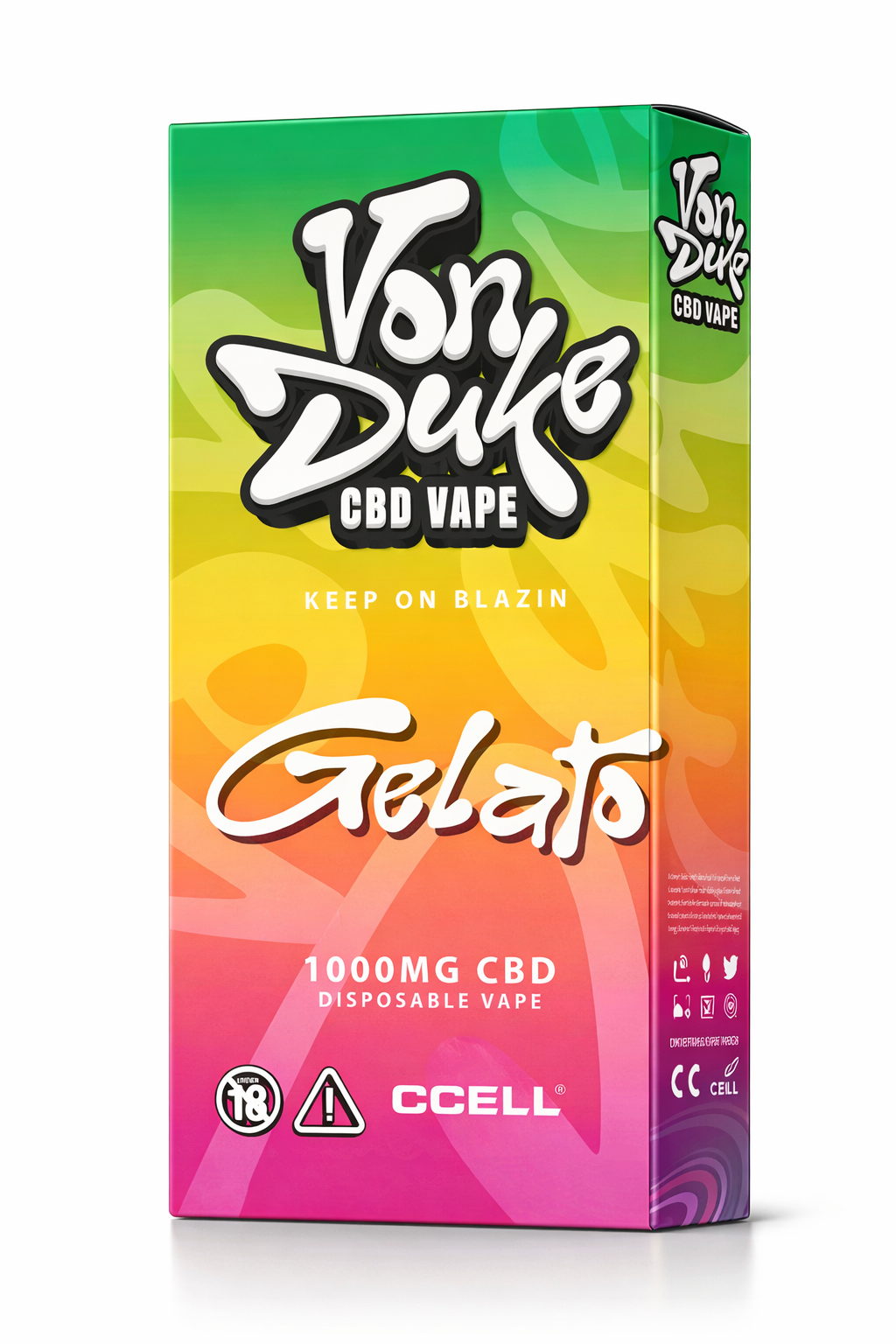 Gelato CBD Disposable Vape – Broad Spectrum (30ml)